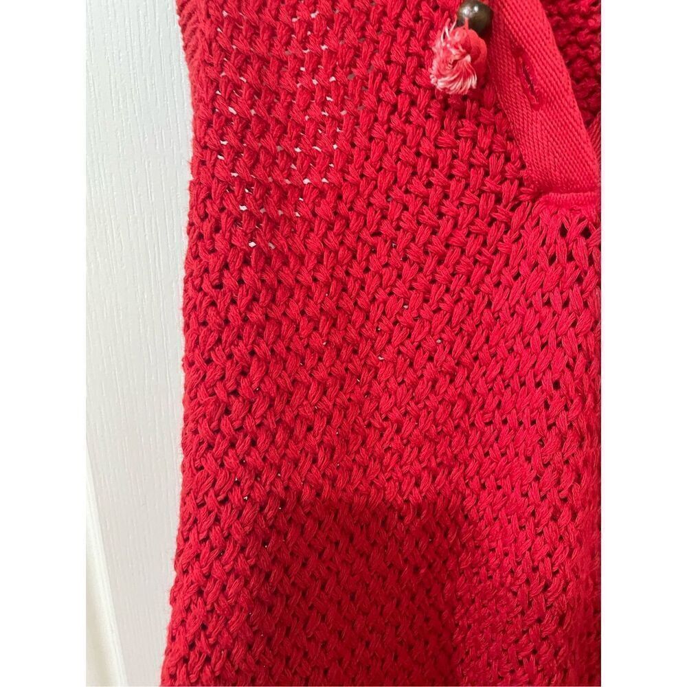Free People Beach NWOT Ainsley Sweater Mini Heart Eyes size XS - Picture 5 of 6